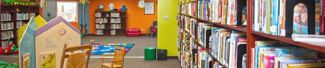 The children's library space at Bolivar County Library System